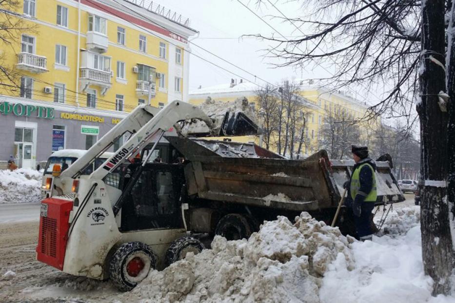 График уборки и вывоза снега в Калининском районе на 10 января