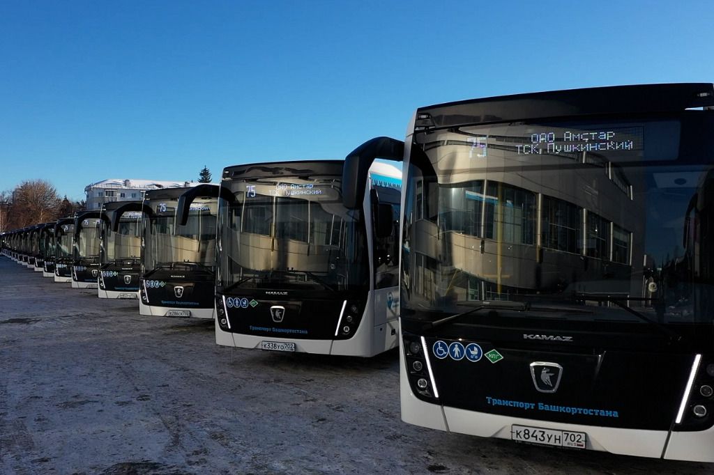 На улицы Уфы выйдут 35 новых автобусов