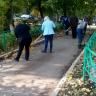 В Демском районе столицы прошла первая осенняя "санитарная пятница"