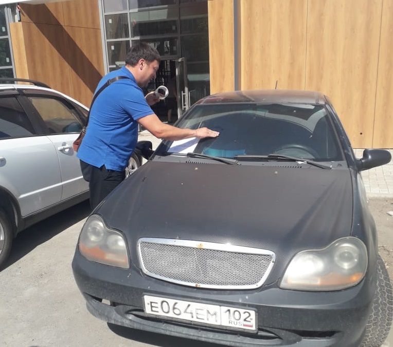 В Кировском районе Уфы ведется работа по эвакуации бесхозных автомобилей