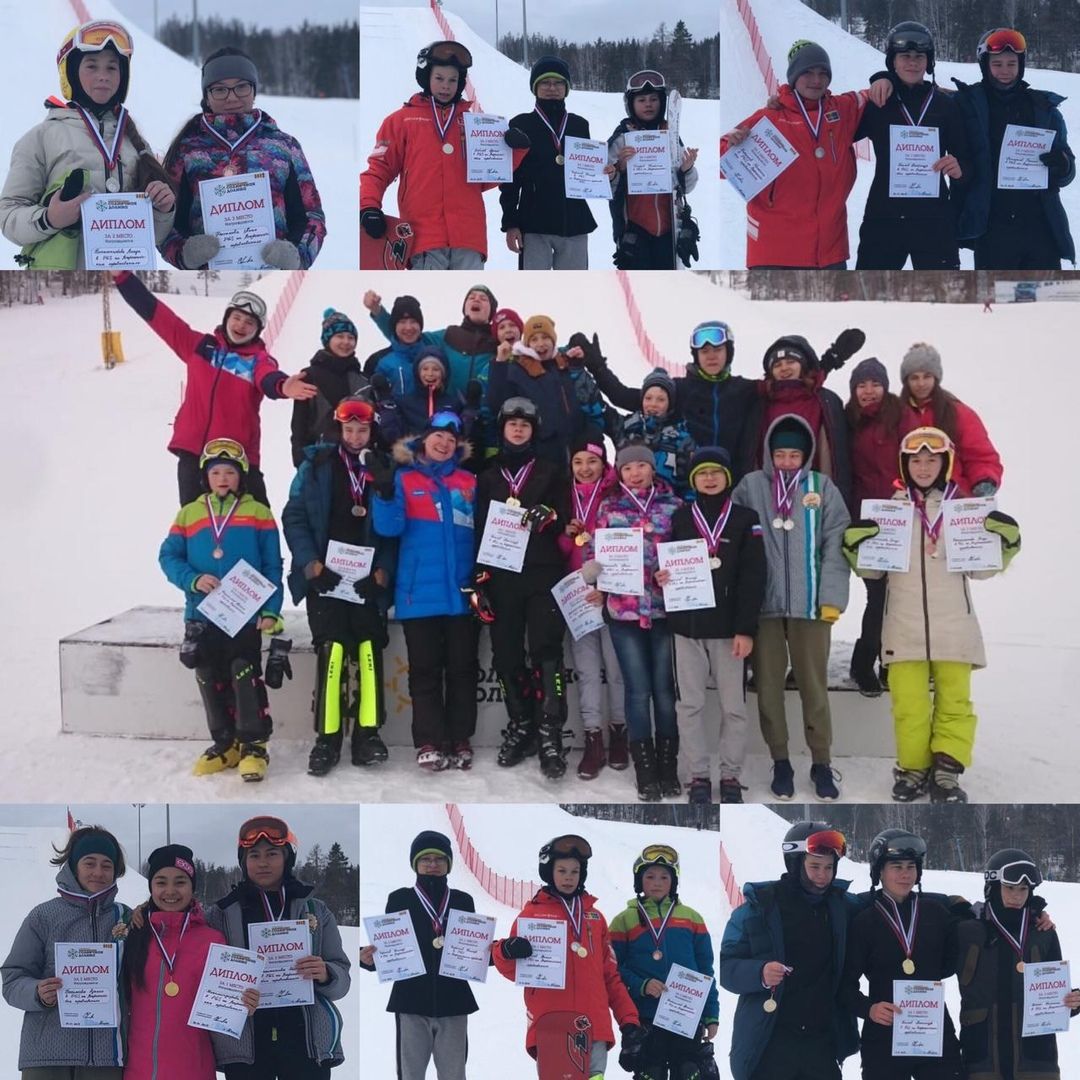 Уфимские сноубордисты приехали с медалями