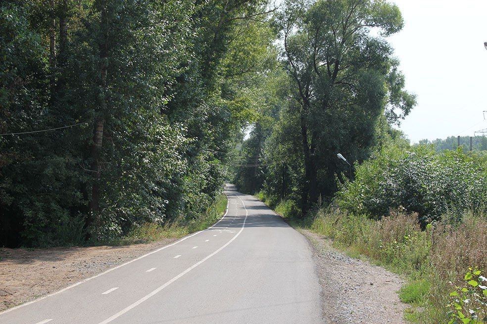 В Калининском районе Уфы развивается сеть велодорожек