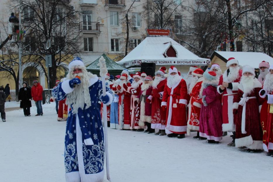 В Олимпик-парке организуют парад Дедов Морозов