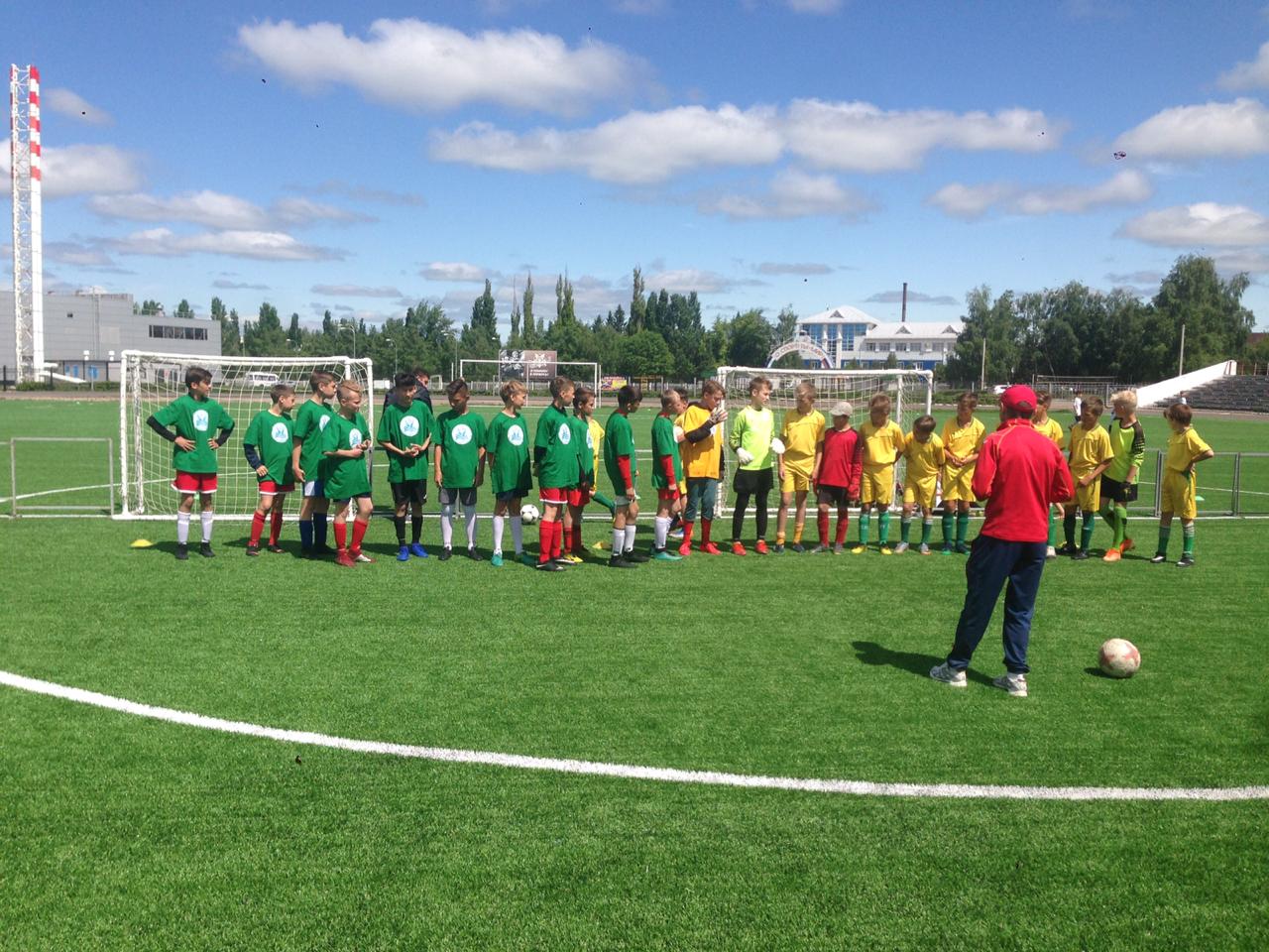 Футбольная команда Ленинского района прошла в финал республиканских соревнований 