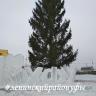 В микрорайоне Нижегородка завершается строительство ледового городка