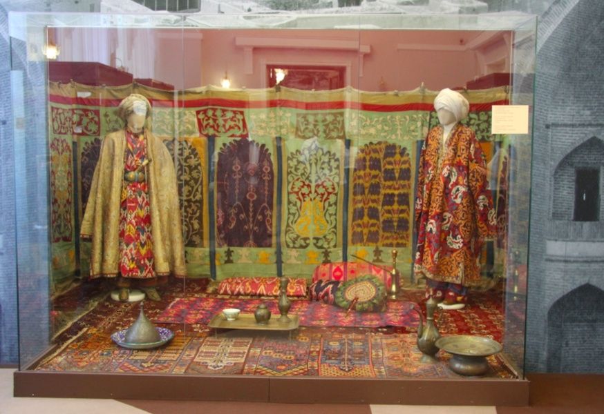 Продолжает работу выставка «Традиционная культура Центральной Евразии: наследие Шелкового пути»