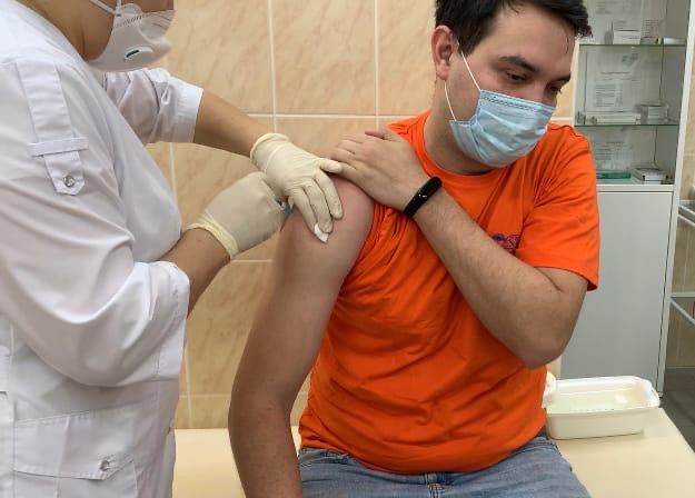 В Советском районе продолжается вакцинация от COVID-19