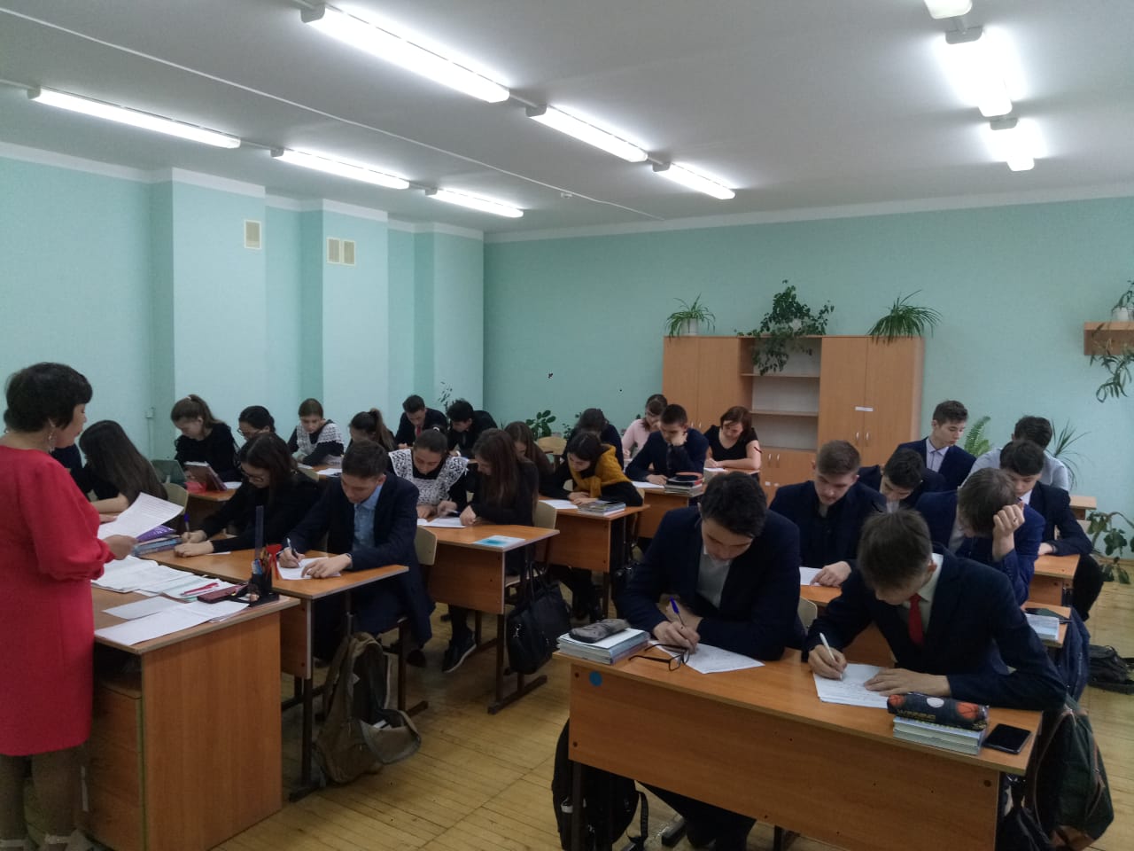 В школах Октябрьского района  написали  международный диктант по башкирскому языку