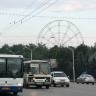 Над парком Гафури вознеслось чертово колесо