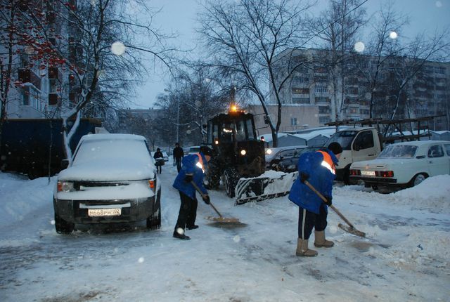 График уборки снега во дворах Кировского района г. Уфы на 18 января 2016 года