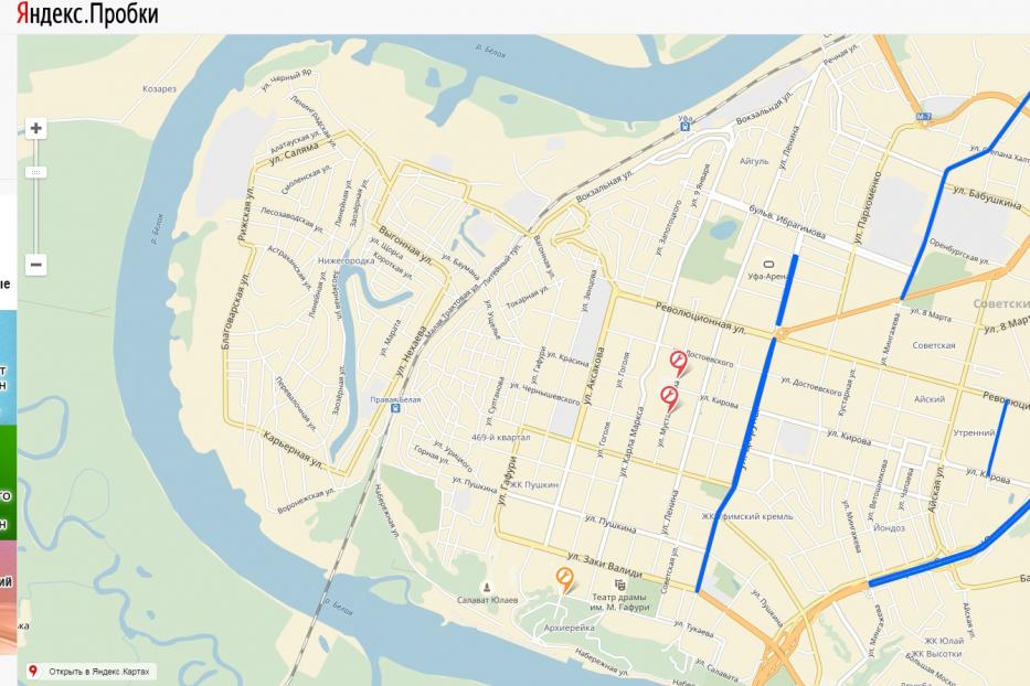 На интерактивной карте ремонта дорог появились новые обозначения 