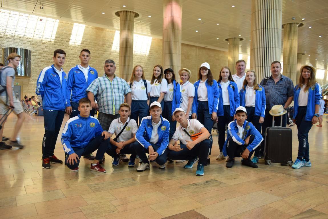 Уфимские спортсмены прибыли в Израиль для участия в Международных детских играх