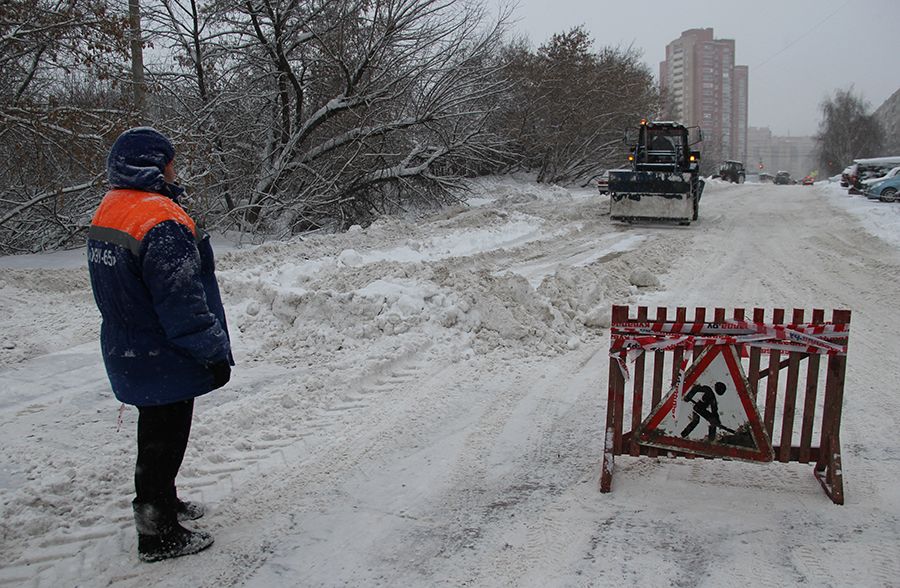 График уборки снега в Калининском районе на 6 февраля