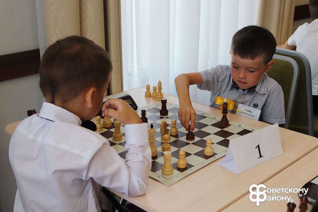 В Советском районе определили лучших шахматистов среди дошкольников