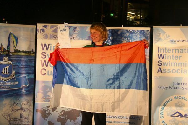 Сотрудница АО «Башнефтегеофизика» стала победительницей этапа Кубка мира по зимнему плаванию