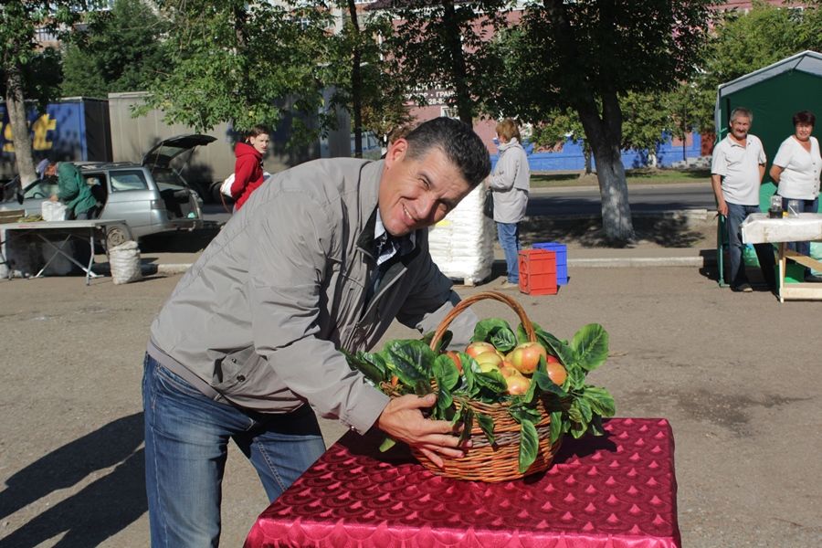 В Советском районе состоялась сельскохозяйственная ярмарка 