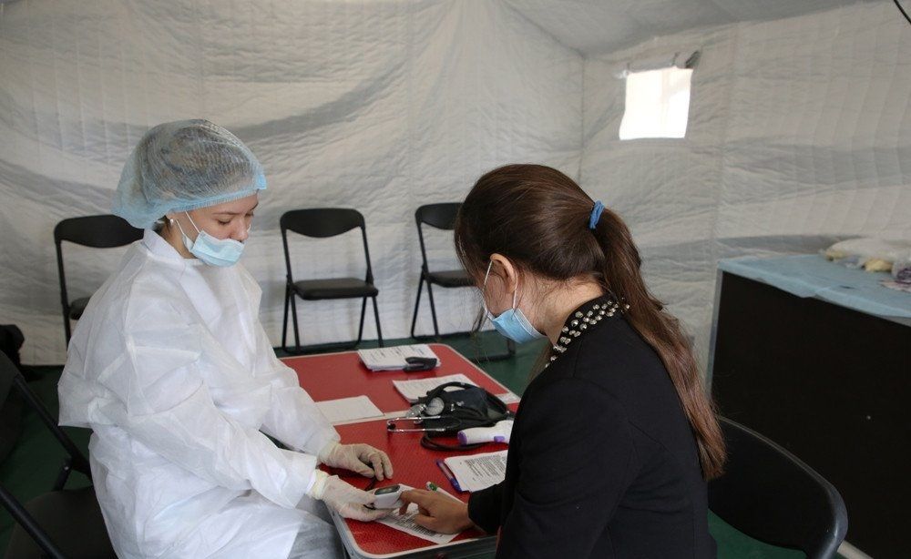 В отдаленных населенных пунктах Кировского района Уфы продолжают работать мобильные пункты вакцинации