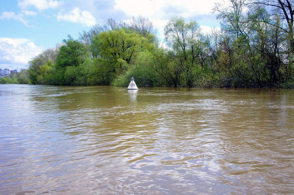 Уровень воды в реках Уфы продолжает снижаться