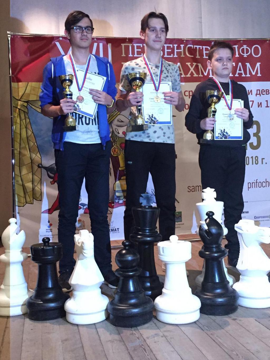 Уфимские шахматисты собрали коллекцию наград на чемпионате округа 