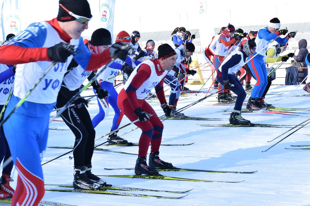 В Уфе состоялся традиционный лыжный марафон