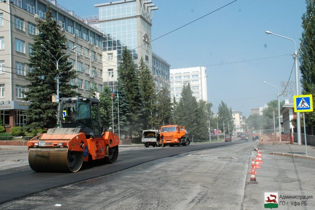 В Уфе продолжается реализация проекта «Безопасные и качественные дороги»