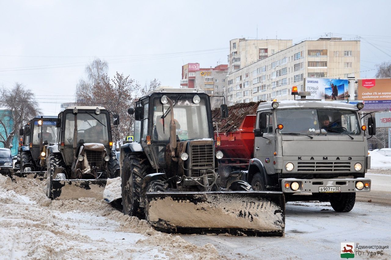 В организации уборки снега в Уфе нынешней зимой произойдут изменения