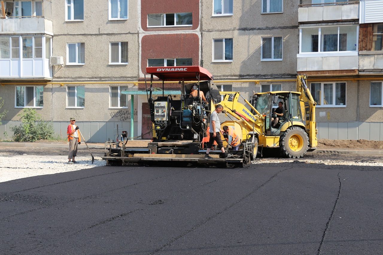 Нормы укладки асфальта во дворах