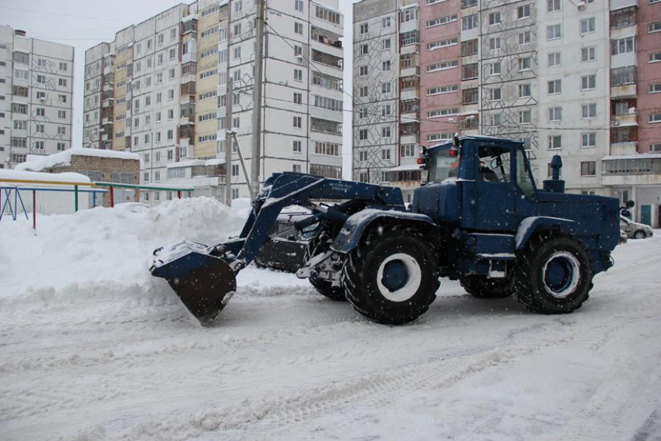 График уборки и вывоза снега в Калининском районе на 12 января