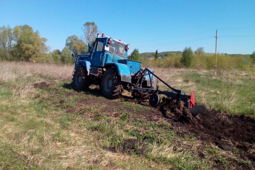 Опашка противопожарной полосы