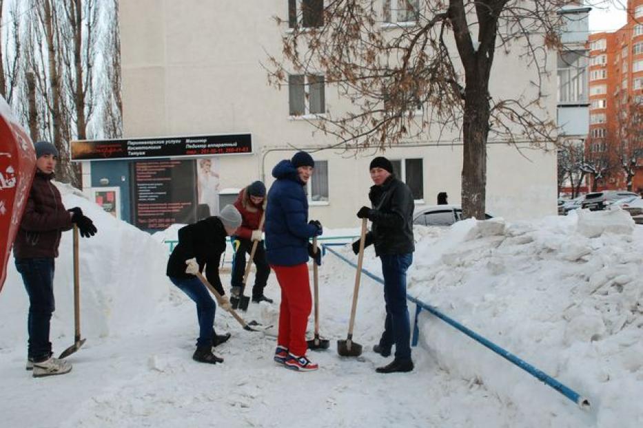 График уборки снега во дворах Кировского района г. Уфы на 24 марта 2016 года