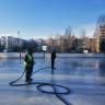 Хоккейные коробки Октябрьского района готовятся принять любителей спорта