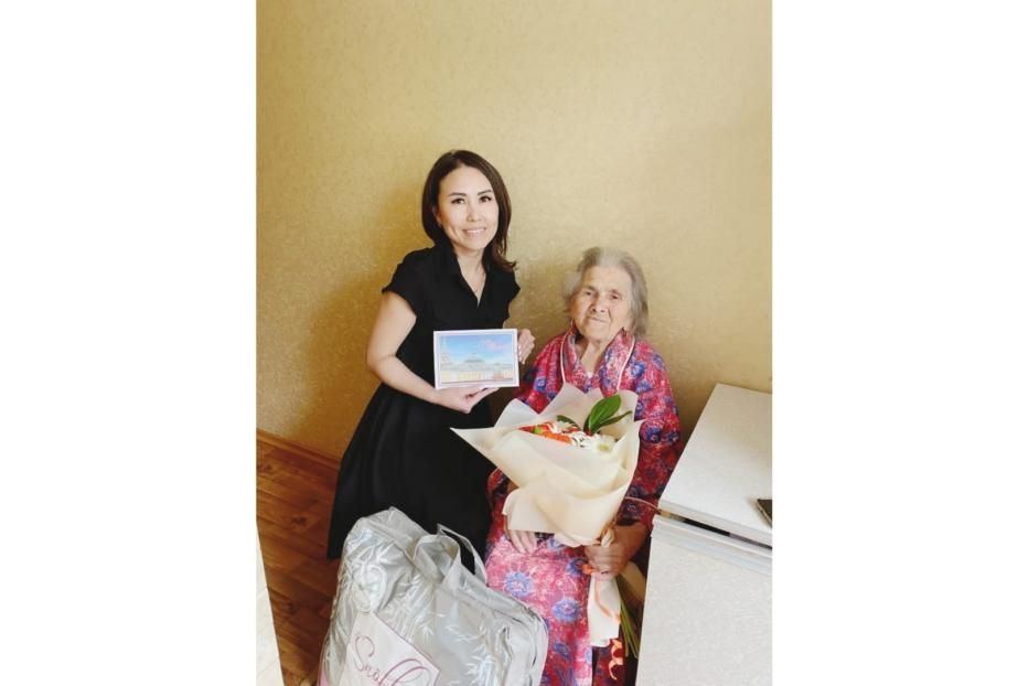 95-летний юбилей отметила жительница Ленинского района Уфы