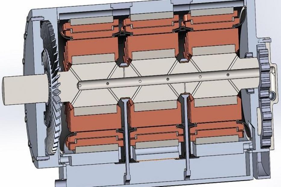 В Башкирском ГАУ изобрели многороторную электрическую машину с комбинированной системой охлаждения