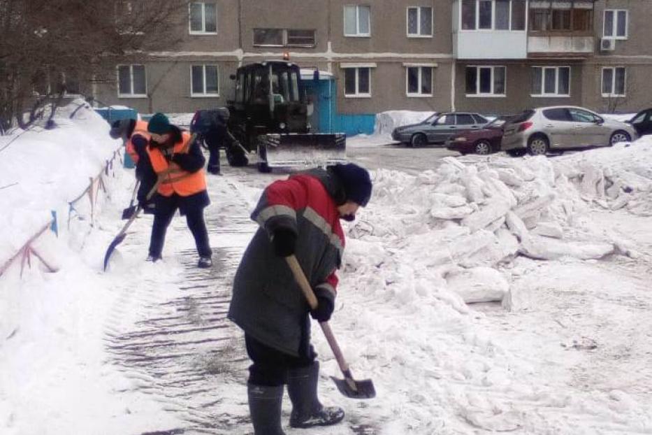 График очистки от снега и наледи уфимских дворов на 28 февраля