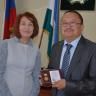 В Кировском районе Уфы вручили юбилейные медали «100 лет образования Республики Башкортостан»