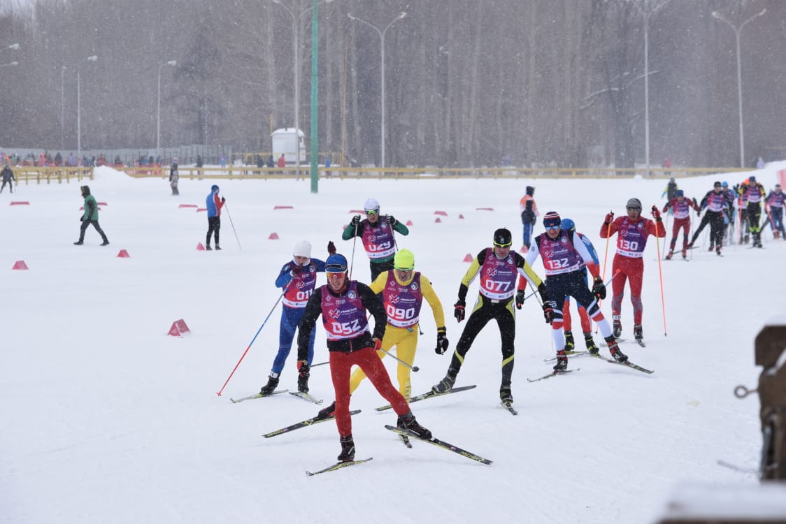 На территории СОК  «Биатлон» прошел Уфимский лыжный марафон