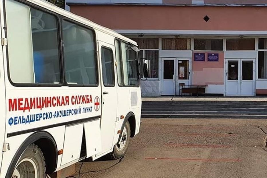 В Демском районе для жителей работают мобильные пункты вакцинации от гриппа