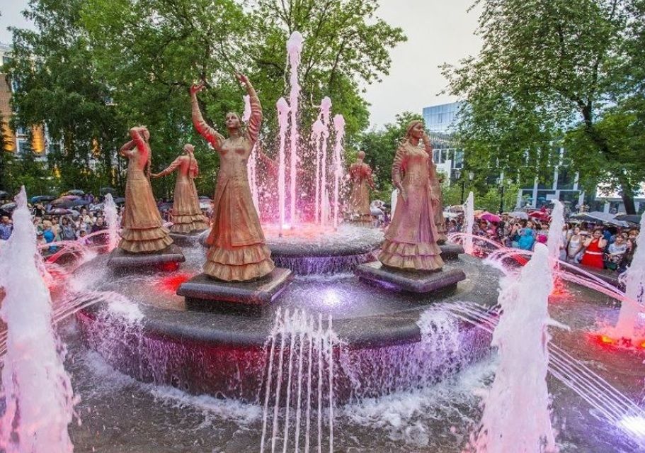 1 июня в Уфе начнут работать городские фонтаны