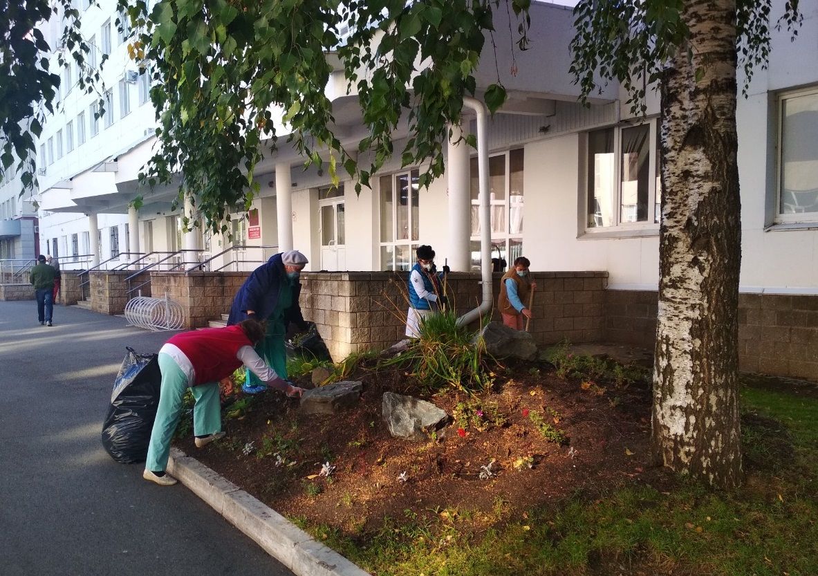  Учреждения социальной сферы Кировского района г. Уфы приняли участие в санитарной пятнице