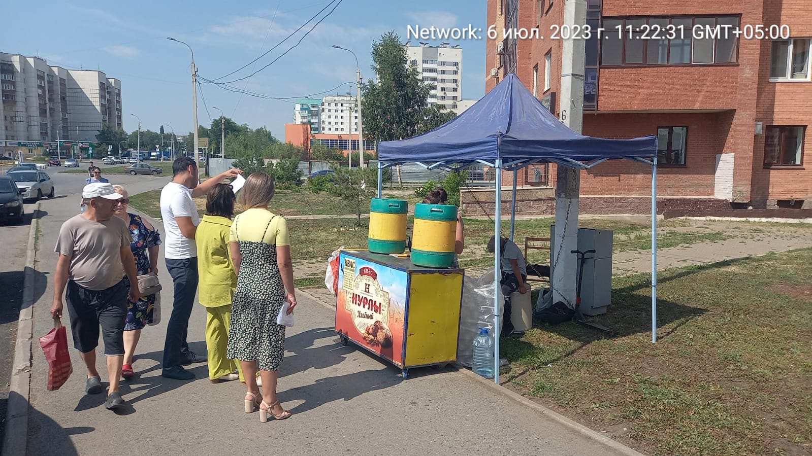 В Дёмском районе выявлены незаконно установленные торговые объекты (НТО)