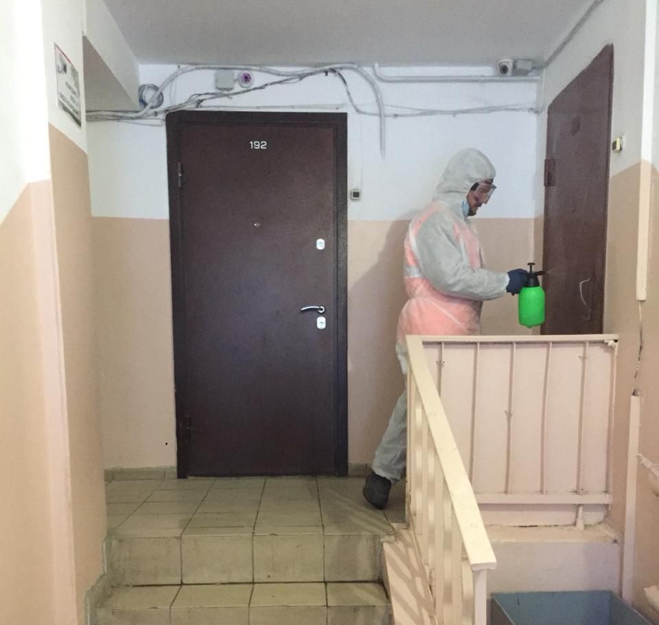 В Уфе продолжается санитарная обработка мест общего пользования
