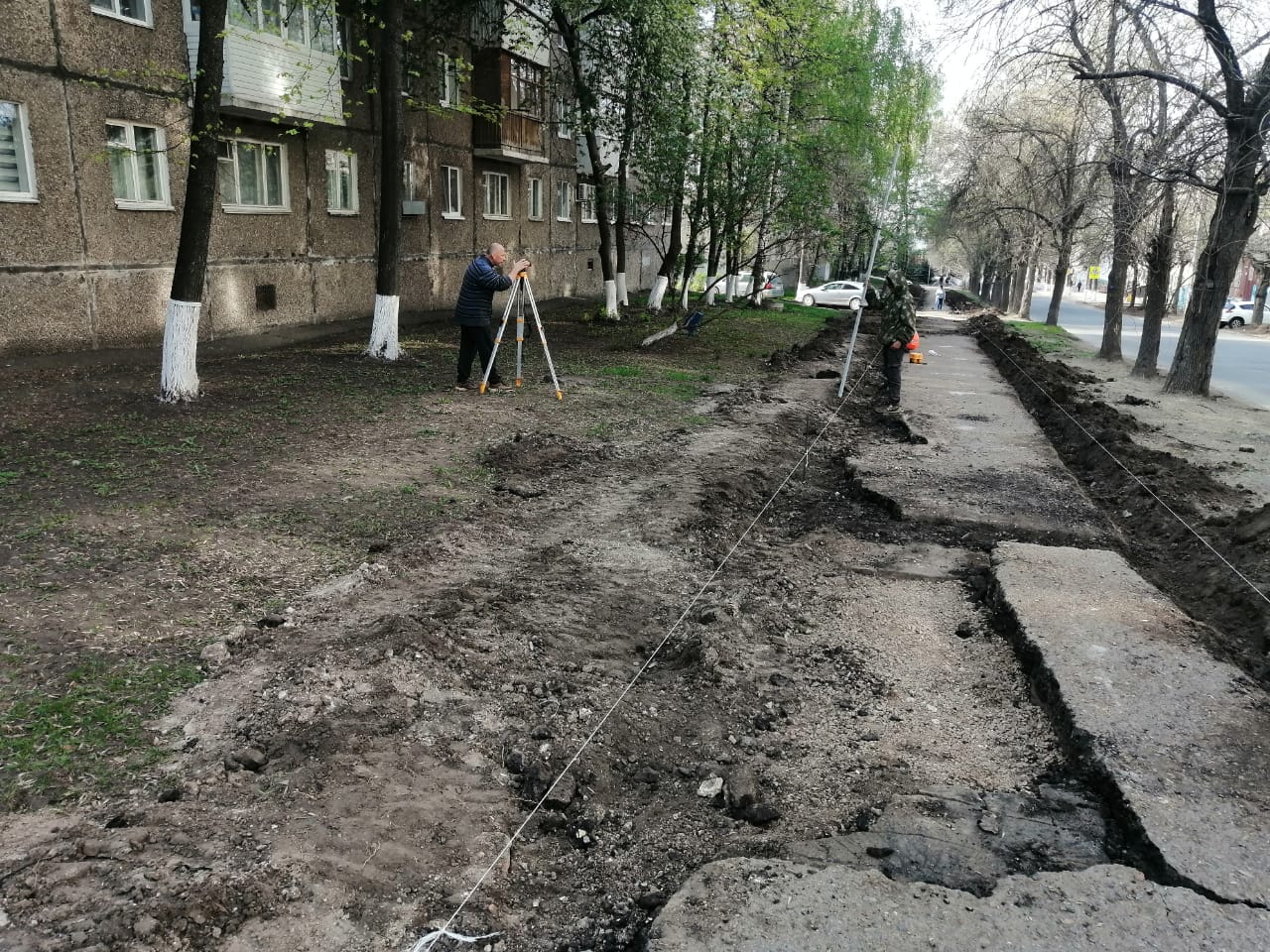 В Кировском районе Уфы приступили к ремонту улицы Ветошникова 
