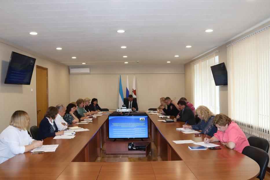 Сегодня состоялось заседание антинаркотической комиссии Калининского район