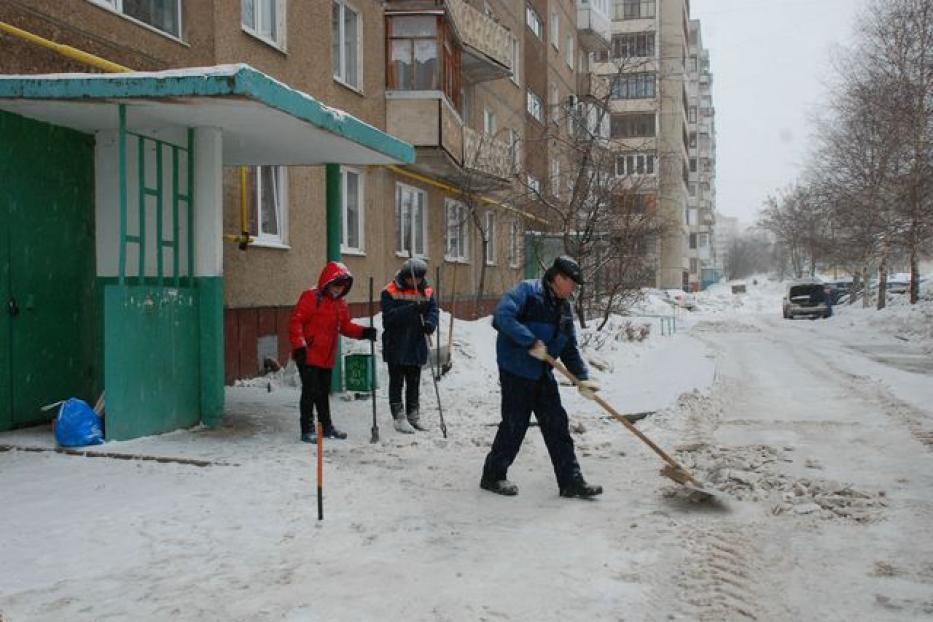 График уборки снега во дворах Кировского района г. Уфы на 28 марта 2016 года