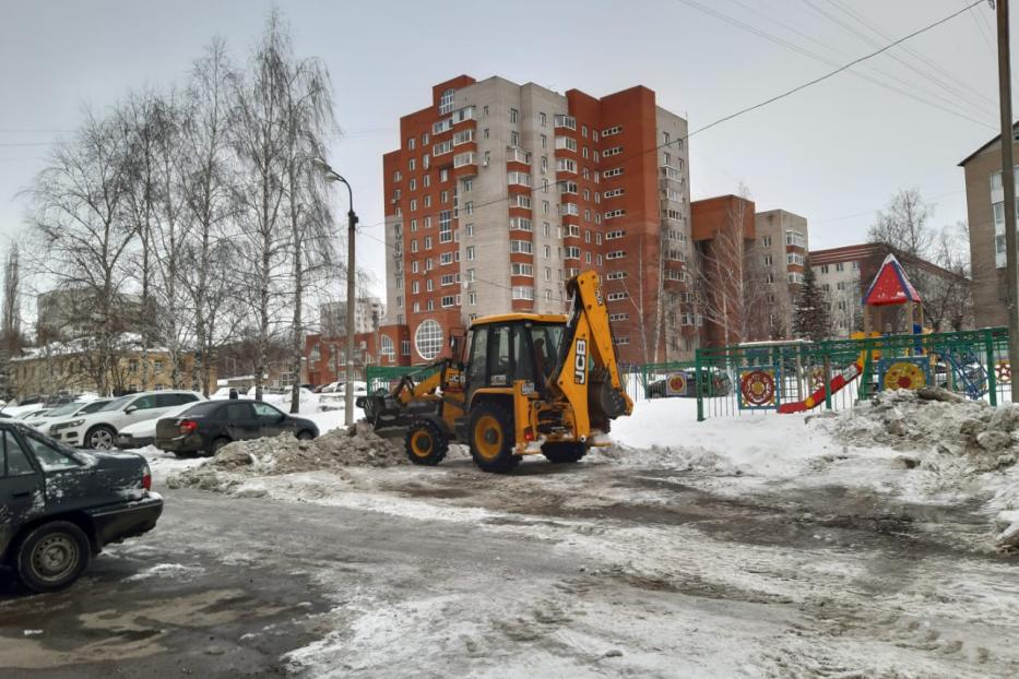 График комплексной очистки дворов Орджоникидзевского района на 25 января 2020 года 