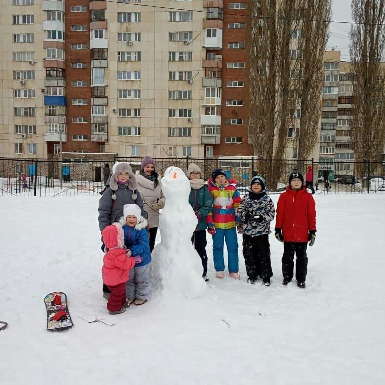  Ребята Кировского района Уфы присоединились к фестивалю снега и льда