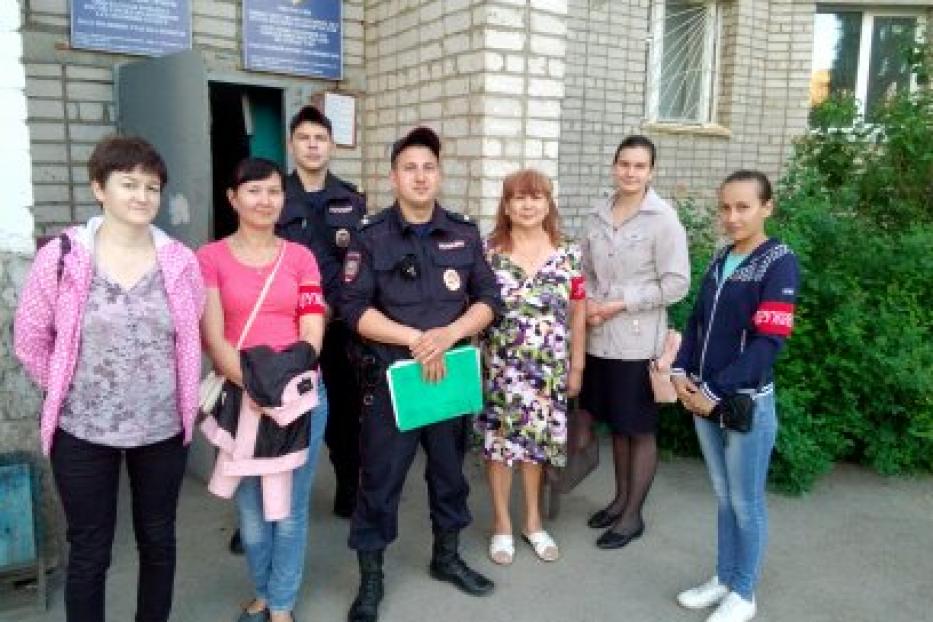 Народная дружина «Правопорядок» охраняет общественный порядок в Калининском районе города Уфы 