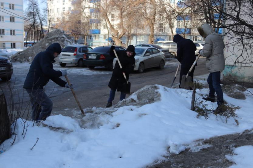 День в октябрьском районе