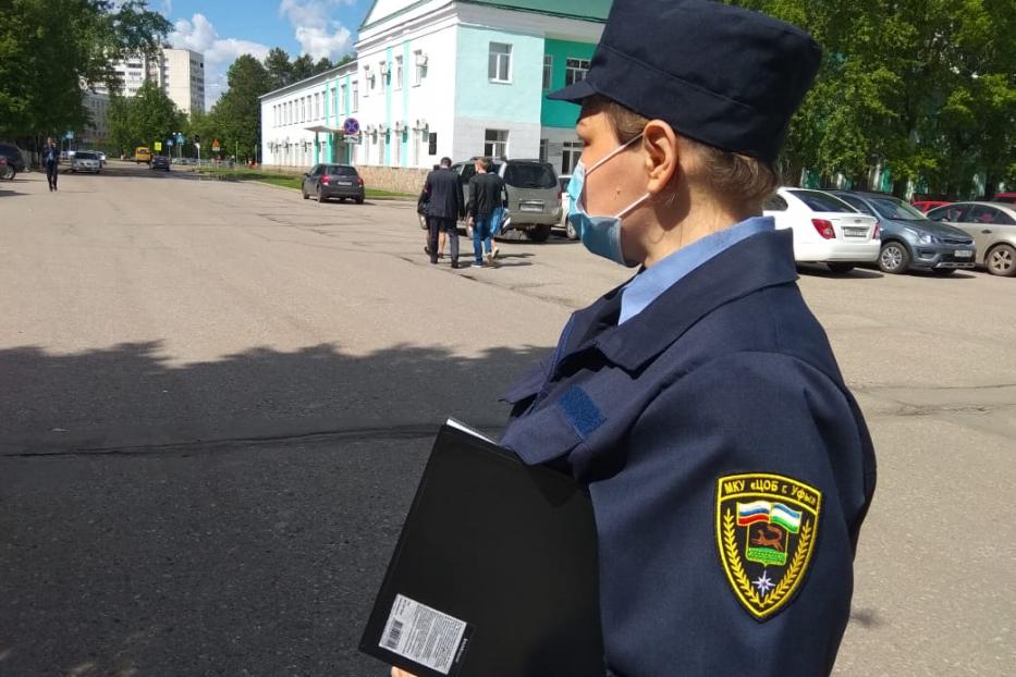 В Дёмском районе Уфы продолжается патрулирование улиц и контроль за соблюдением «масочного режима»