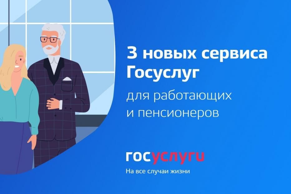 3 новых сервиса Госуслуг 